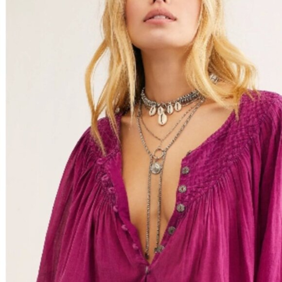 We The Free Cool Meadow Boho Shirt - Picture 4 of 15